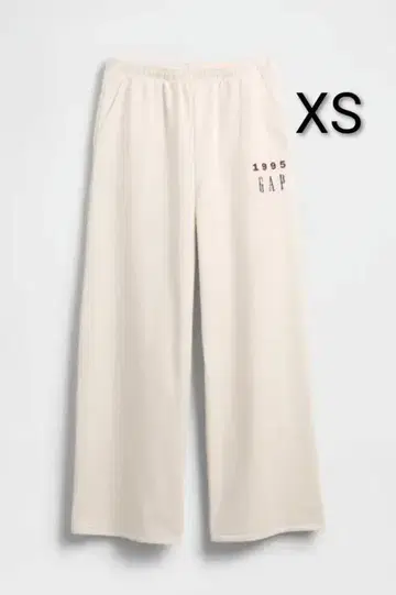 [ 새상품 XS ] GAP 30th 헤비 웨이트 배기 스웨트 팬츠