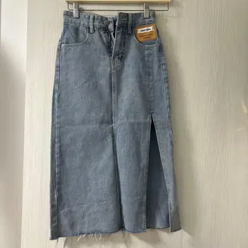 LIGHT BLUE 라이트 블루 타이트 스커트