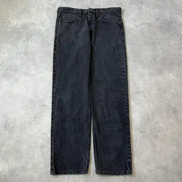 Wrangler 랭글러 W33 블랙 데님 하의 블랙 16363
