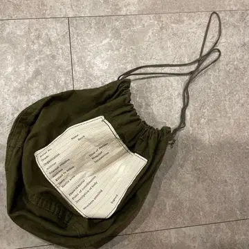 밀리터리 백 실물 원단