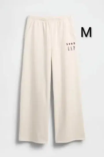 [ 새상품 M ] GAP 30th 헤비 웨이트 배기 스웨트 팬츠