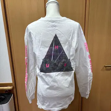 HUF 롱 슬리브 셔츠 화이트 남성용