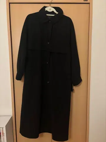 GRL 롱 코트 블랙