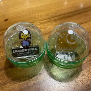 UNDERTALE 10주년 기념 콘서트 언더테일 가챠가챠 2개 세트