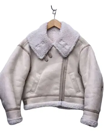 머큐리 듀오 페이크 무스탕 봄버 자켓