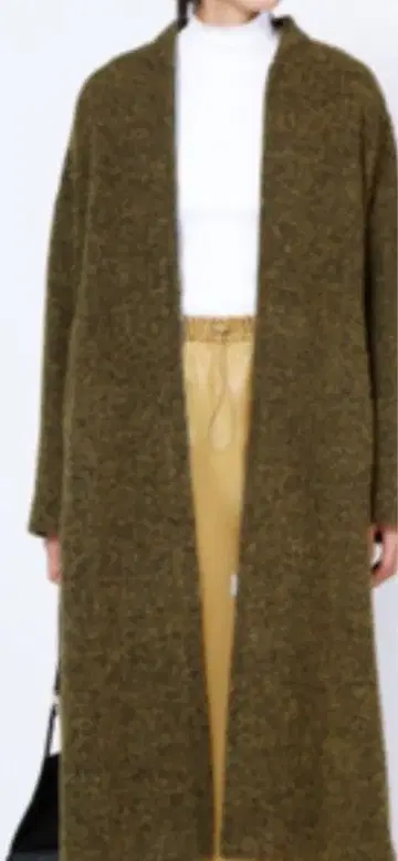 [ 새상품급 ] 스터링 루어 알파카 블루종 코트 신가키 유이 착용