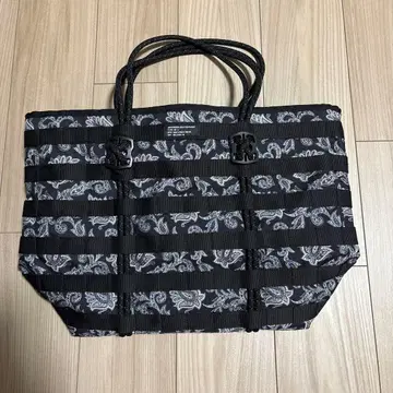 나이키 빅 토트백 블랙 페이즐리풍 레어 모델