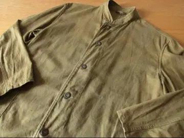 유로 밀리터리 스탠드 카라 셔츠/커버올