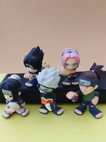 나루토 피규어 세트 5체