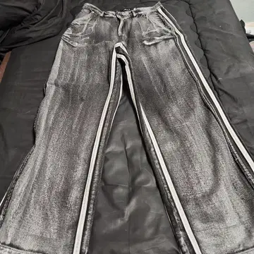 ARULE 스트레이트 데님 블랙 S