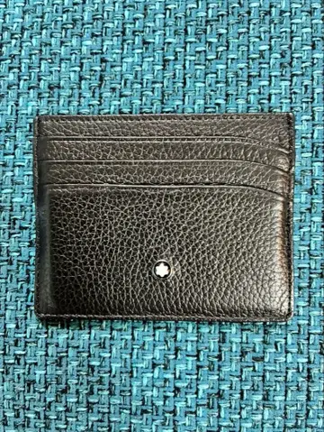 Montblanc 카드 케이스 113309 6cc 블랙