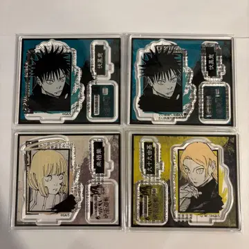 주술회전 아크릴 스탠드 아크릴 피규어 컬렉션 후시구로 메구미 세트