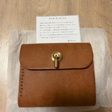 여행하는 고양이 컴팩트 가죽 지갑 [ 비아지오 ]