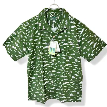 [새상품] 몽벨 대나무 섬유 셔츠 TAKE로하 암 디자인 L 사이즈