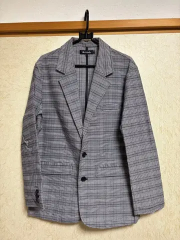 BELINDA 셋업 그레이 슬림핏 슬랙스