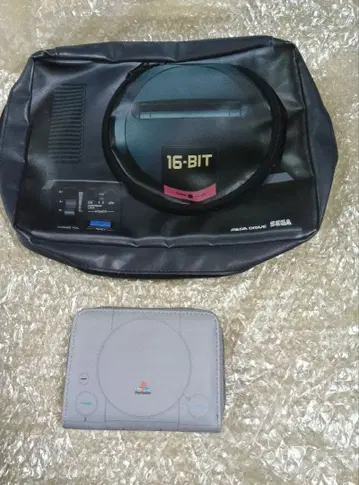 모노맥스 플레이스테이션 지갑 SEGA 메가 드라이브 백