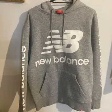 뉴발란스 그레이 후드티 S 사이즈
