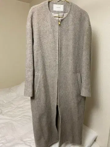 FRAMeWORK 울 혼방 롱 코트