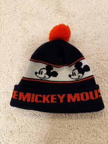 미키 니트 모자