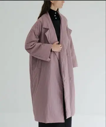 CLANE 컬러 다운 체스터 코트