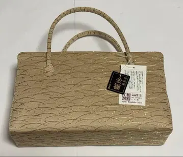 새상품 교토 와사이 공방 백 가방 니시진 금란 기모노 가방