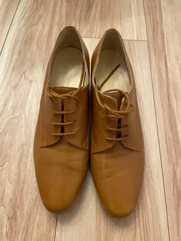 EIZO 브라운 레이스업 신발