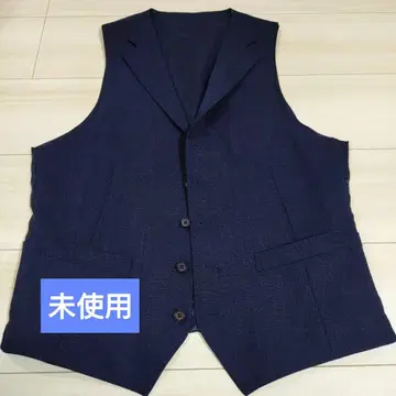 미사용 네이비 수트 베스트 A6