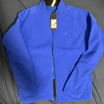 adidas 파랑 골프용 자켓 풀 집업