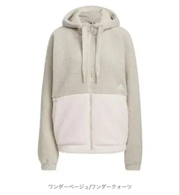 adidas 컬러 블록 루즈핏 베스트 오브 풀 지퍼 자켓