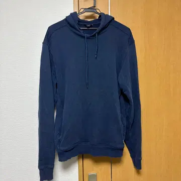 allbirds 네이비 후드 부착 후드티 S 페루제 더블 포켓