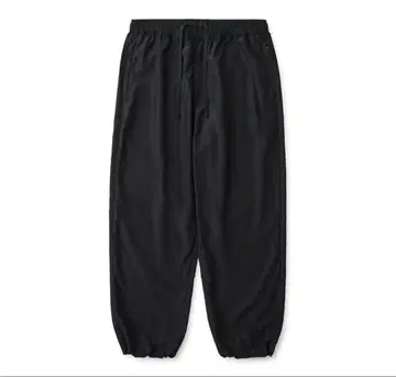 everyone nylon silk track pants BLACK M