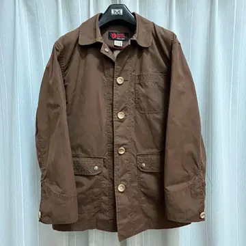 FJALL RAVEN 브라운 버튼 자켓 S 사이즈