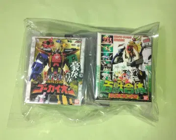 2개 슈퍼전대 히어로 DX 로봇 미니어처 & 패키지 컬렉션 01 2