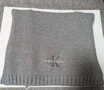 캘빈클라인 로고 니트 스카프 (머플러) 4K9001G