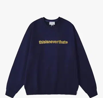 thisisneverthat 네이비 맨투맨