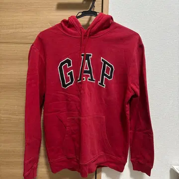 GAP 후드티 레드