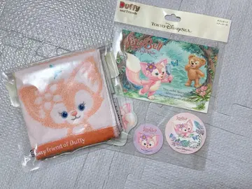 미사용 새상품 디즈니씨 리나벨 미니 타월 엽서&스티커