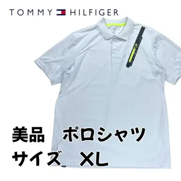 [ 새상품급 ] 타미힐피거 화이트 피케 셔츠 XL