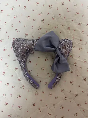 USJ 헬로키티 머리띠 퍼플