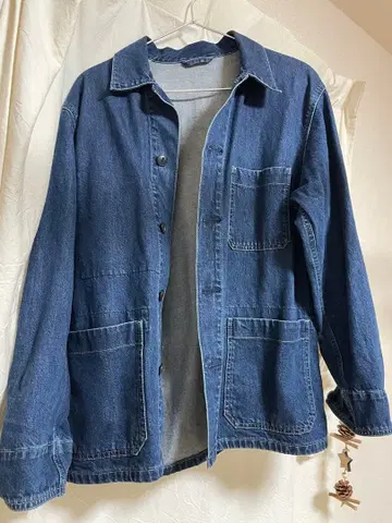 다크 블루 데님 자켓