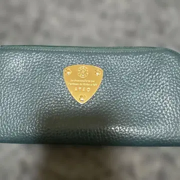 ATAO 그린 가죽 장지갑