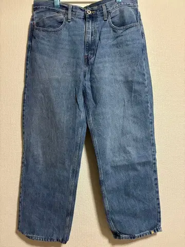 SILVERTAB 스트레이트 데님 라이트 블루