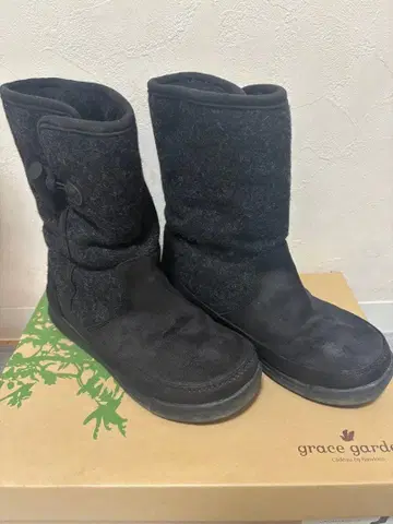 숏부츠 스노우 슈즈 grace garden / HAWKINS