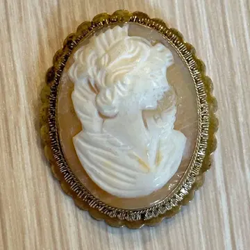 [ 앤티크 ] 카메오 펜던트 브로치