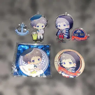 새상품급 B-project 토노 미로쿠 캔뱃지 아크릴 키링 4개 세트