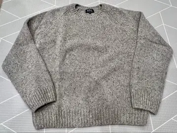 새상품급 A.P.C. 남성용 크루넥 니트 M 사이즈