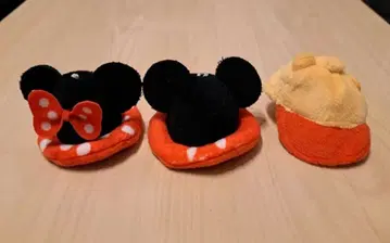 디즈니 캐릭터 모티브 미니 햇 미키 미니 푸우