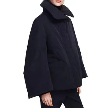 [유니클로] +J 하이브리드 다운 자켓 네이비 숏