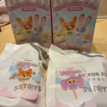 5 주토피아 마쉬멜로우 시리즈 닉과 코끼리 피닉