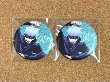 주술회전 고죠 사토루 글리터 캔뱃지